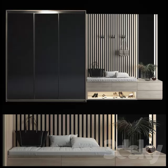 DECOR HELPER – LIVINGROOM – ENTRANCE 3D MODELS – 31