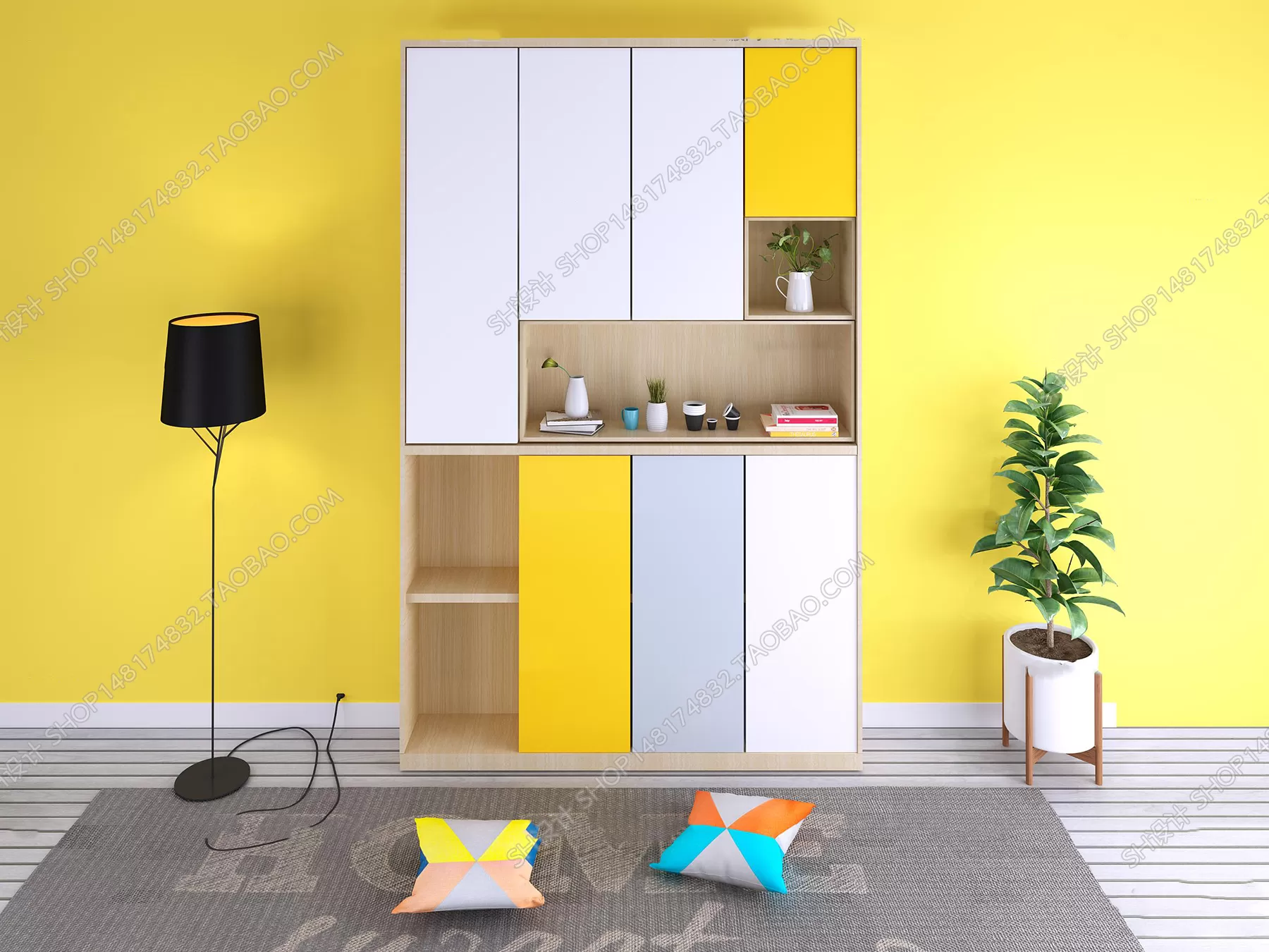 DECOR HELPER – LIVINGROOM – ENTRANCE 3D MODELS – 6