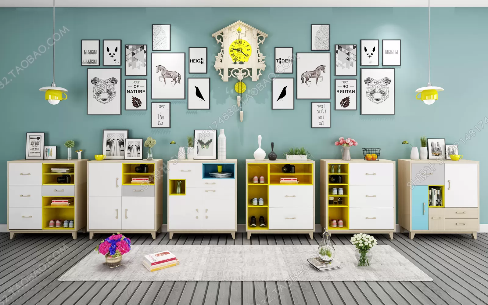 DECOR HELPER – LIVINGROOM – ENTRANCE 3D MODELS – 1