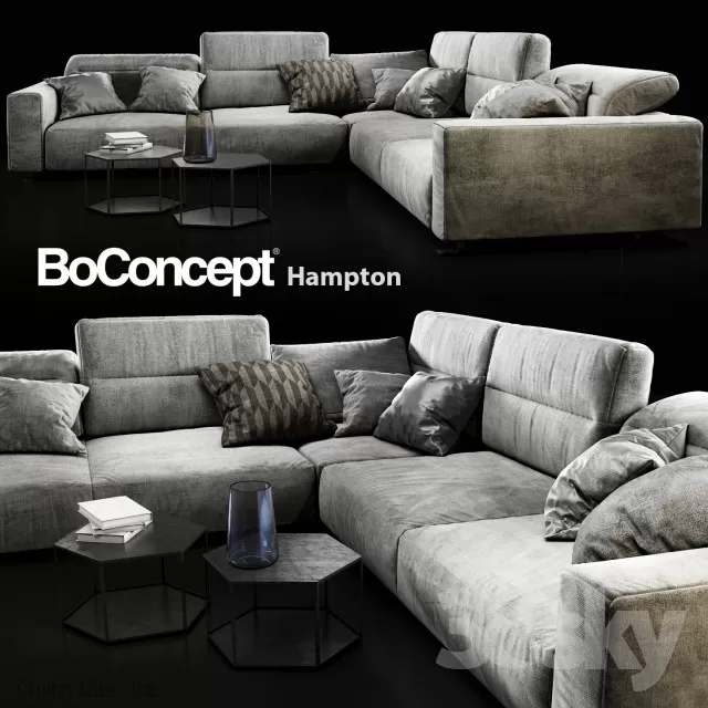 DECOR HELPER – LIVINGROOM – SOFA 3D MODELS – 104