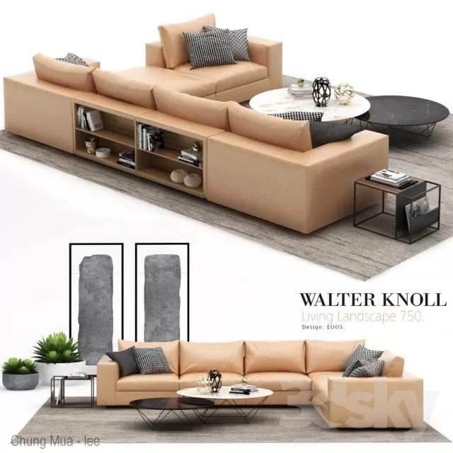 DECOR HELPER – LIVINGROOM – SOFA 3D MODELS – 113