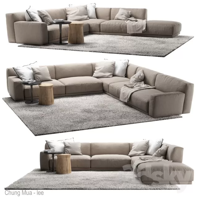 DECOR HELPER – LIVINGROOM – SOFA 3D MODELS – 115