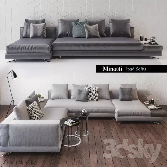 DECOR HELPER – LIVINGROOM – SOFA 3D MODELS – 116