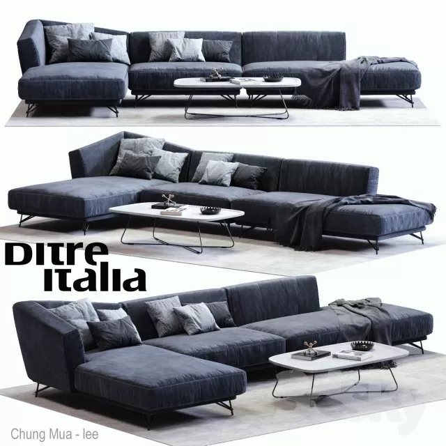 DECOR HELPER – LIVINGROOM – SOFA 3D MODELS – 127