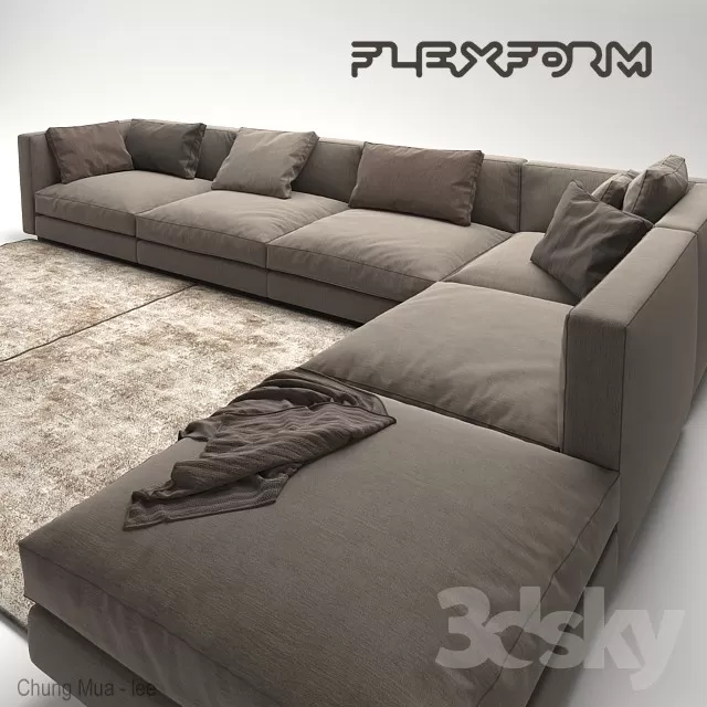 DECOR HELPER – LIVINGROOM – SOFA 3D MODELS – 129