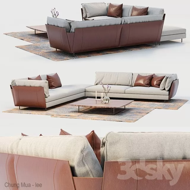 DECOR HELPER – LIVINGROOM – SOFA 3D MODELS – 130