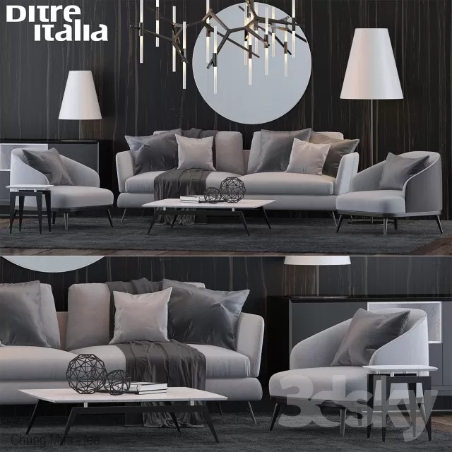 DECOR HELPER – LIVINGROOM – SOFA 3D MODELS – 132