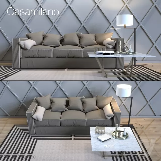 DECOR HELPER – LIVINGROOM – SOFA 3D MODELS – 133