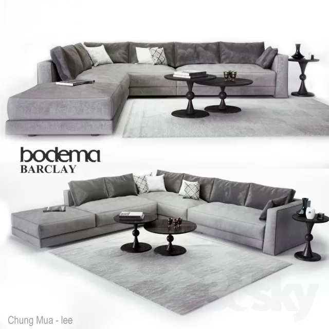 DECOR HELPER – LIVINGROOM – SOFA 3D MODELS – 134