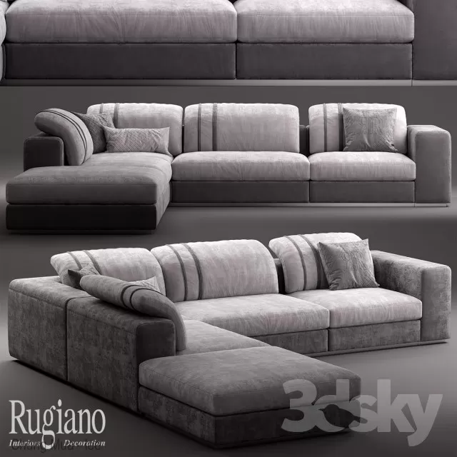 DECOR HELPER – LIVINGROOM – SOFA 3D MODELS – 136