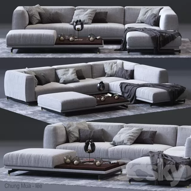 DECOR HELPER – LIVINGROOM – SOFA 3D MODELS – 143