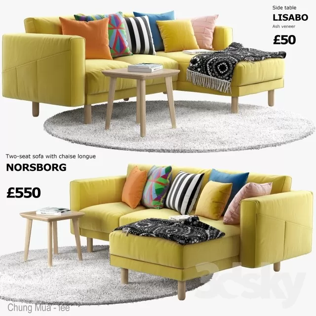 DECOR HELPER – LIVINGROOM – SOFA 3D MODELS – 144