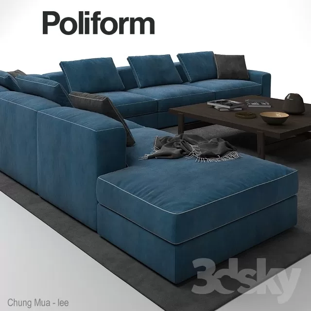 DECOR HELPER – LIVINGROOM – SOFA 3D MODELS – 147