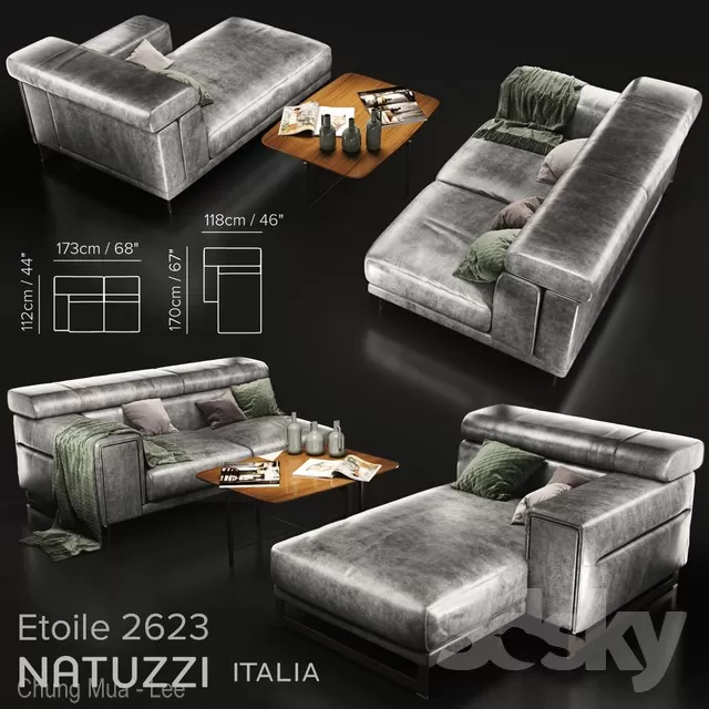 DECOR HELPER – LIVINGROOM – SOFA 3D MODELS – 16