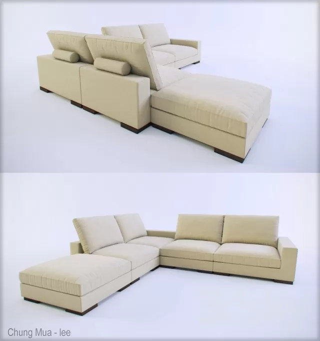 DECOR HELPER – LIVINGROOM – SOFA 3D MODELS – 151