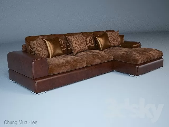 DECOR HELPER – LIVINGROOM – SOFA 3D MODELS – 156
