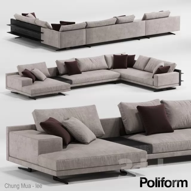 DECOR HELPER – LIVINGROOM – SOFA 3D MODELS – 169