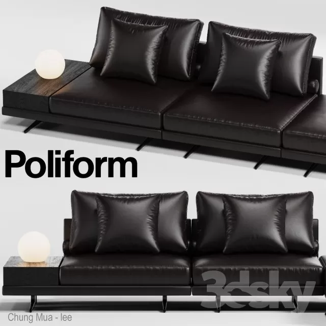 DECOR HELPER – LIVINGROOM – SOFA 3D MODELS – 170