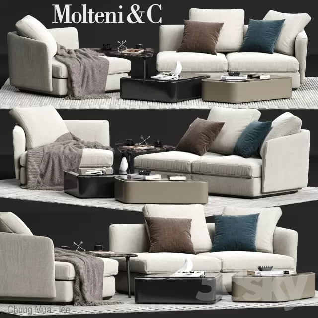 DECOR HELPER – LIVINGROOM – SOFA 3D MODELS – 171