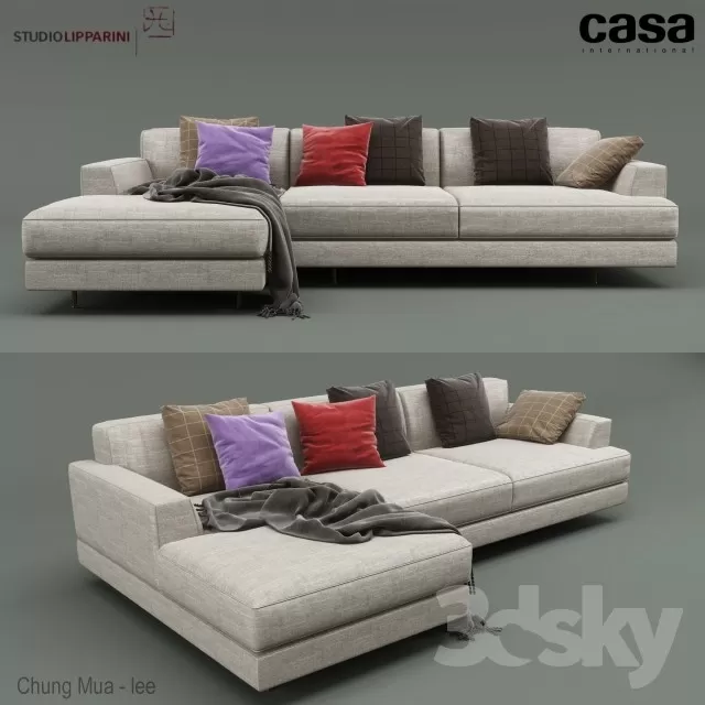 DECOR HELPER – LIVINGROOM – SOFA 3D MODELS – 175