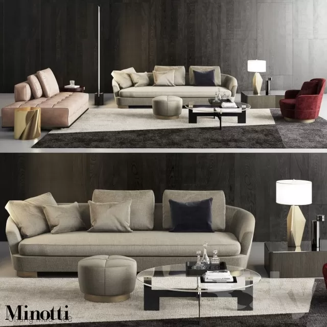 DECOR HELPER – LIVINGROOM – SOFA 3D MODELS – 177