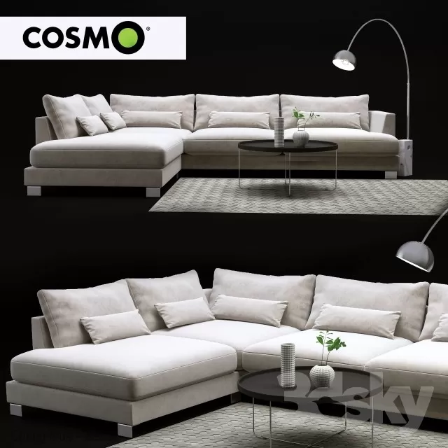 DECOR HELPER – LIVINGROOM – SOFA 3D MODELS – 179