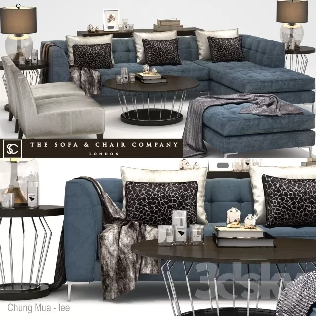 DECOR HELPER – LIVINGROOM – SOFA 3D MODELS – 183