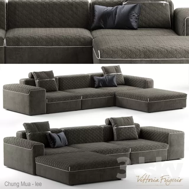 DECOR HELPER – LIVINGROOM – SOFA 3D MODELS – 187