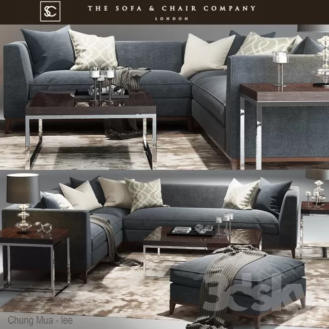 DECOR HELPER – LIVINGROOM – SOFA 3D MODELS – 212