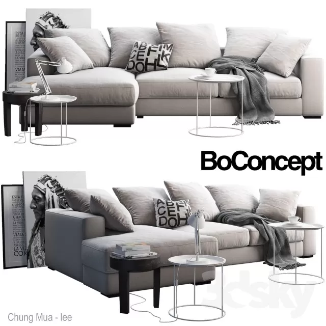 DECOR HELPER – LIVINGROOM – SOFA 3D MODELS – 215