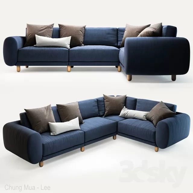 DECOR HELPER – LIVINGROOM – SOFA 3D MODELS – 24