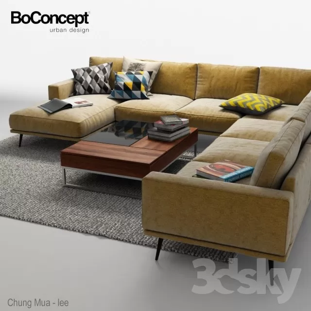 DECOR HELPER – LIVINGROOM – SOFA 3D MODELS – 231