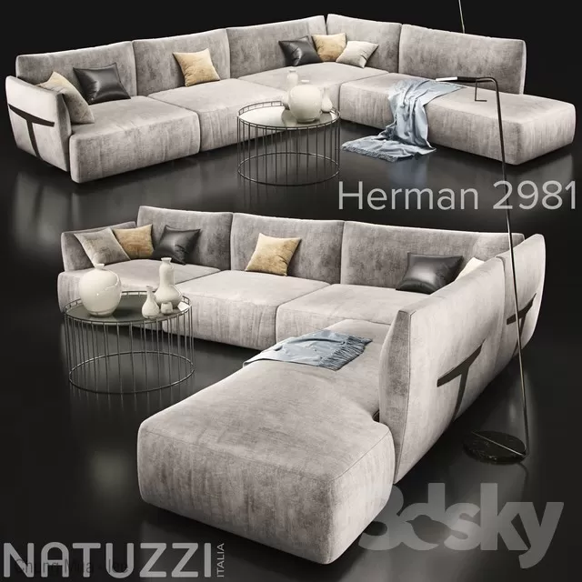 DECOR HELPER – LIVINGROOM – SOFA 3D MODELS – 238