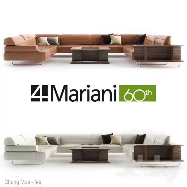 DECOR HELPER – LIVINGROOM – SOFA 3D MODELS – 245
