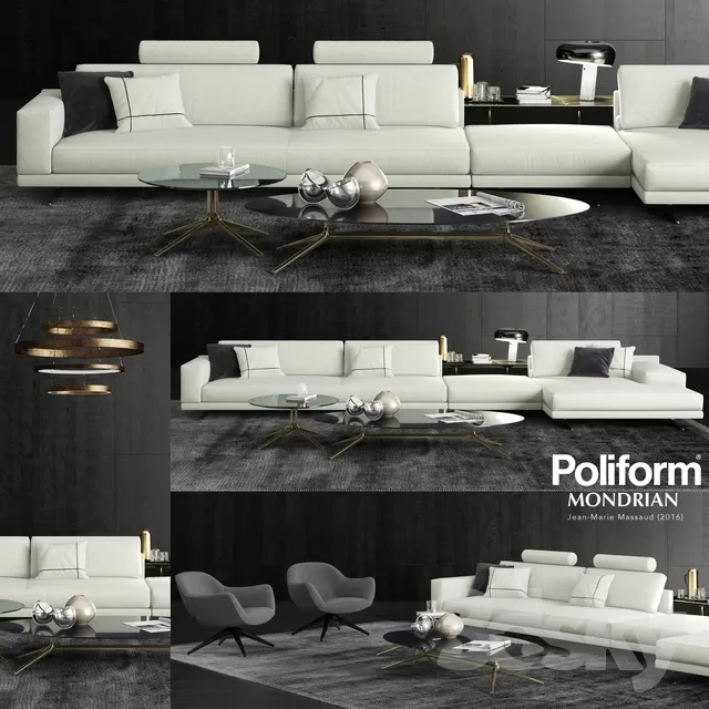 DECOR HELPER – LIVINGROOM – SOFA 3D MODELS – 26