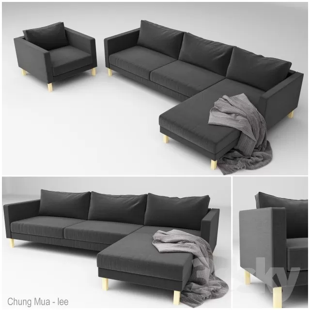 DECOR HELPER – LIVINGROOM – SOFA 3D MODELS – 252