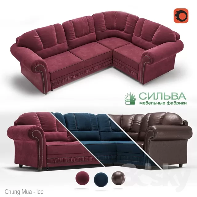 DECOR HELPER – LIVINGROOM – SOFA 3D MODELS – 254