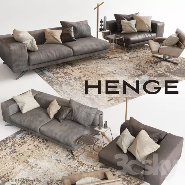 DECOR HELPER – LIVINGROOM – SOFA 3D MODELS – 269