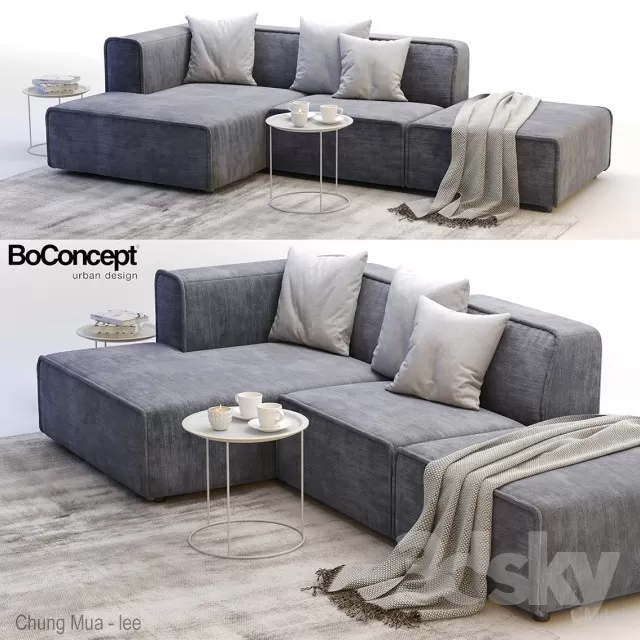 DECOR HELPER – LIVINGROOM – SOFA 3D MODELS – 272