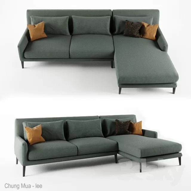 DECOR HELPER – LIVINGROOM – SOFA 3D MODELS – 287