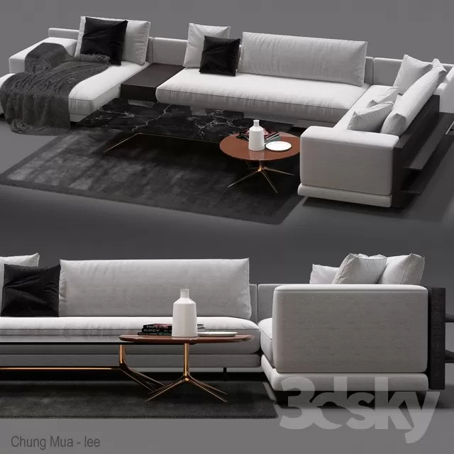 DECOR HELPER – LIVINGROOM – SOFA 3D MODELS – 296