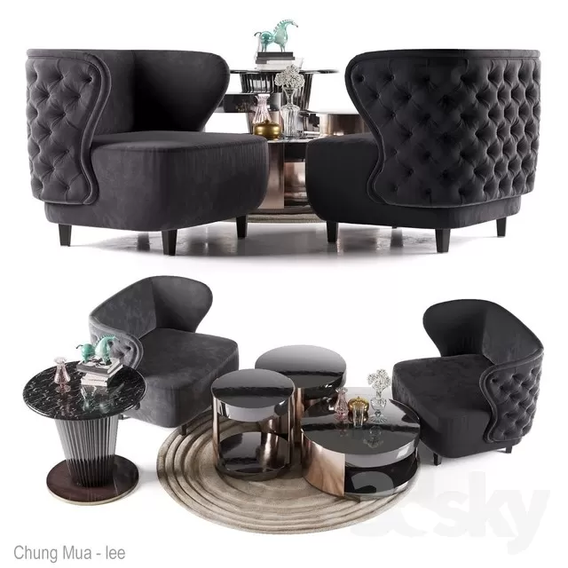 DECOR HELPER – LIVINGROOM – SOFA 3D MODELS – 299