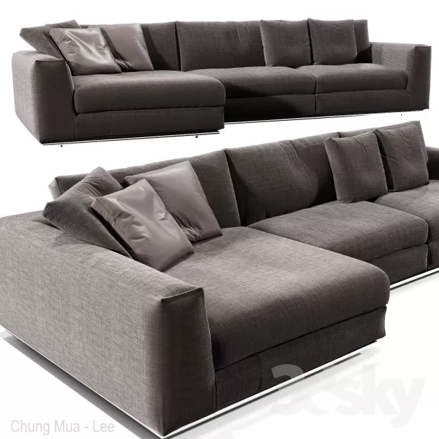 DECOR HELPER – LIVINGROOM – SOFA 3D MODELS – 4