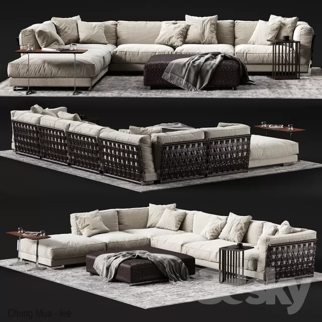DECOR HELPER – LIVINGROOM – SOFA 3D MODELS – 306