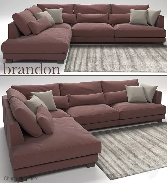 DECOR HELPER – LIVINGROOM – SOFA 3D MODELS – 311