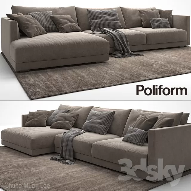 DECOR HELPER – LIVINGROOM – SOFA 3D MODELS – 33