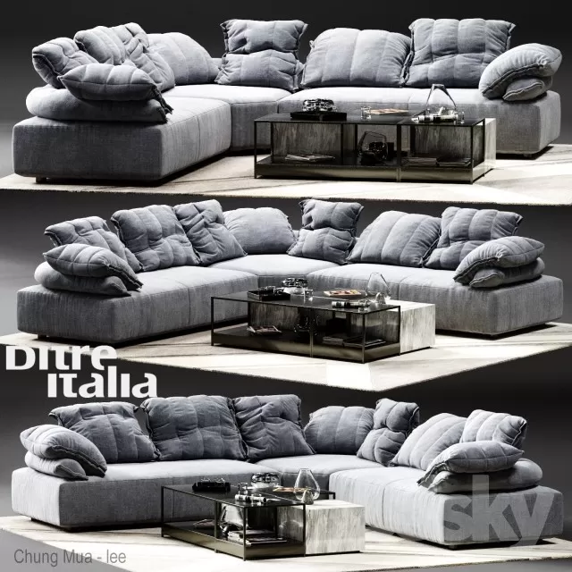 DECOR HELPER – LIVINGROOM – SOFA 3D MODELS – 321