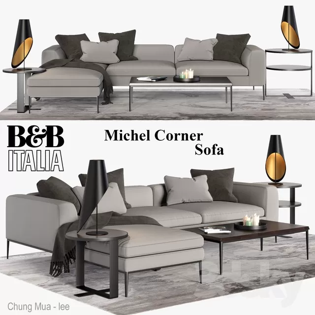 DECOR HELPER – LIVINGROOM – SOFA 3D MODELS – 325