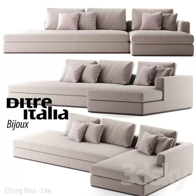 DECOR HELPER – LIVINGROOM – SOFA 3D MODELS – 35