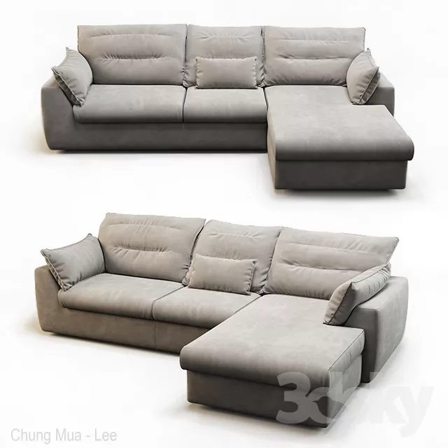DECOR HELPER – LIVINGROOM – SOFA 3D MODELS – 36